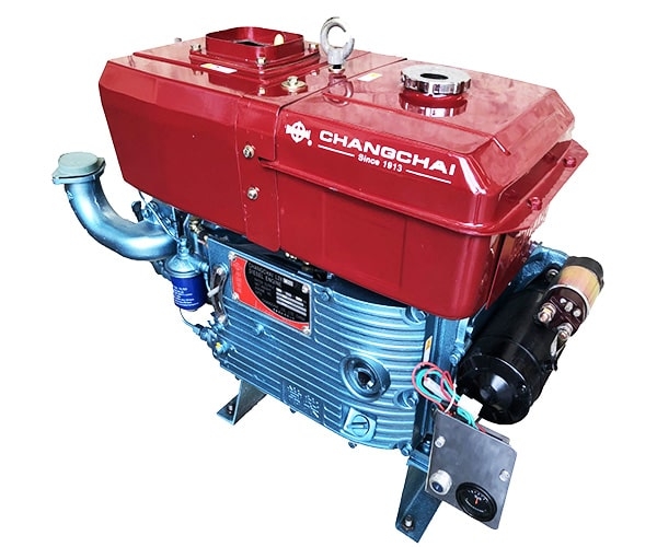 Đầu nổ Diesel Chang Chai D28 L28M làm mát bằng nước đề