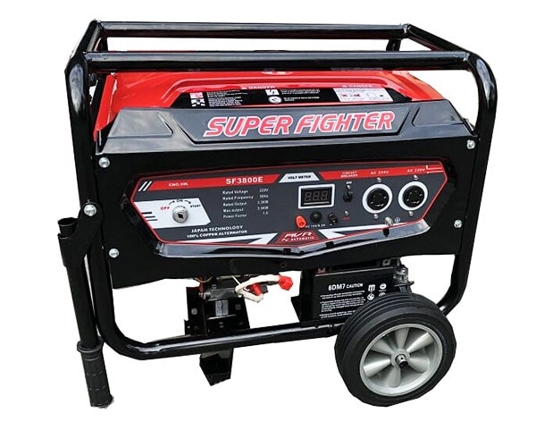 Máy phát điện chạy xăng Super Fighter 3KW SF3300E Đề