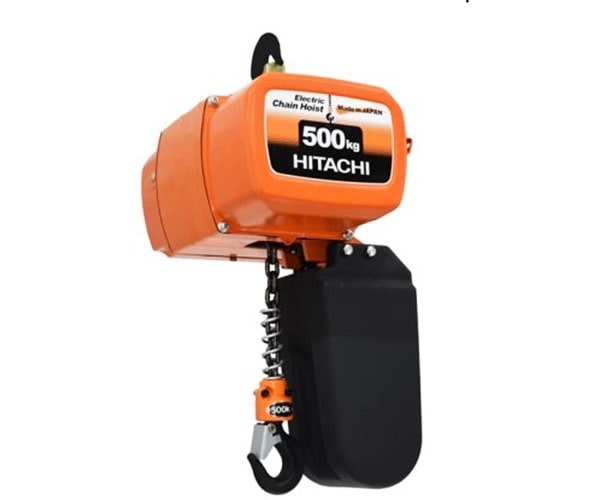Pa lăng xích điện cố định Hitachi 500kg 6m 1/2LH