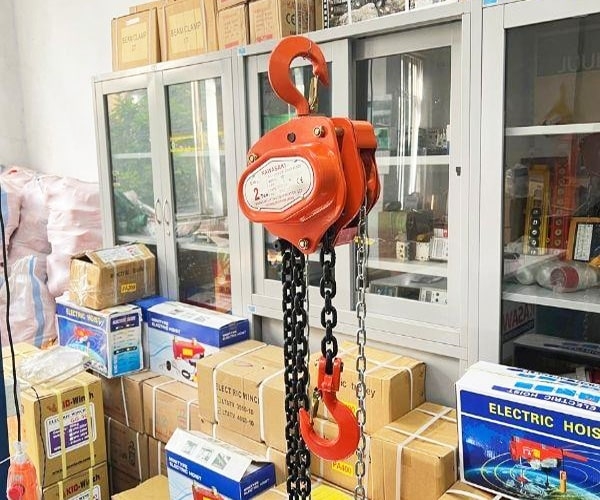 Pa lăng xích kéo tay Kawasaki 2 tấn 5m