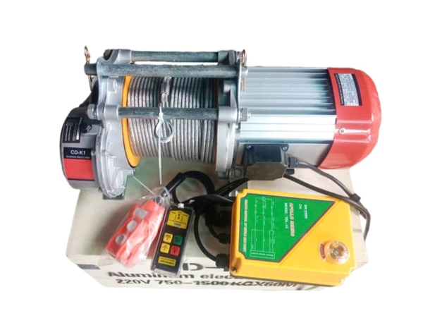 Tời điện nâng hàng CD-K1 750-1500 220V 100m 14 mét/phút