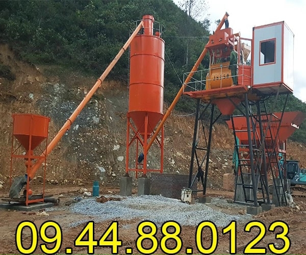 Trạm trộn bê tông 35 m3/h
