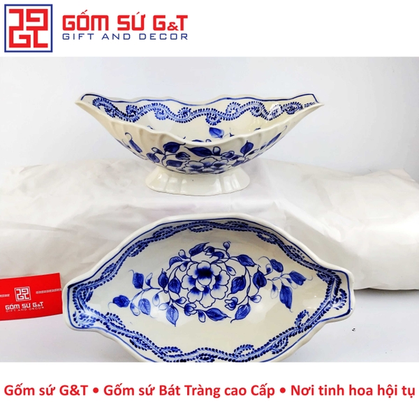 Bát gà vẽ phù dung me