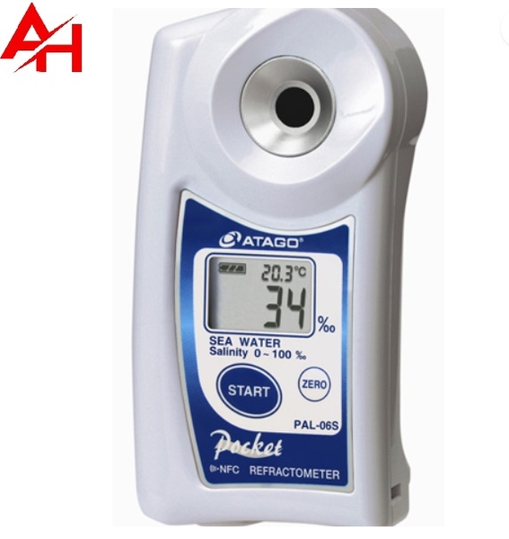 Khúc xạ kế đo độ mặn ATAGO PAL-06S (Nước biển, 0~100‰)