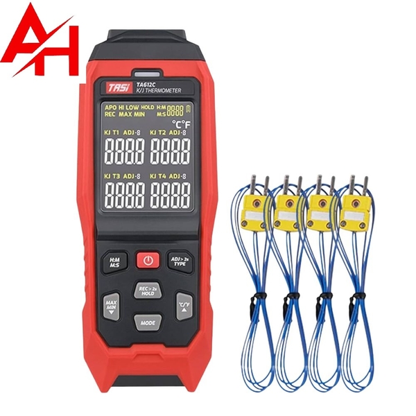 Máy đo nhiệt độ tiếp xúc TASI TA612C 4 kênh