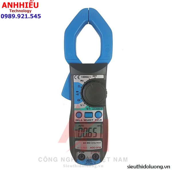 Ampe kìm đo dòng điện AC/DC ACCUTEST ACC-318