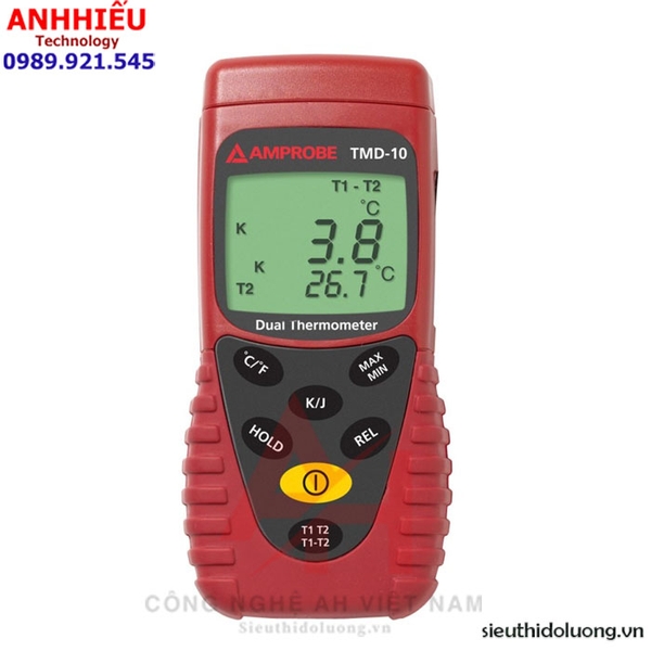 Dụng cụ đo nhiệt độ Amprobe TMD-10