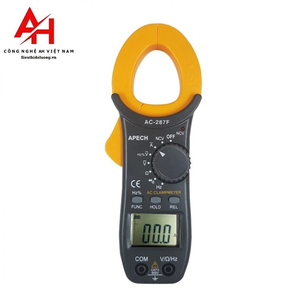 Ampe kìm APECH AC-287F (600A AC, đo tần số)