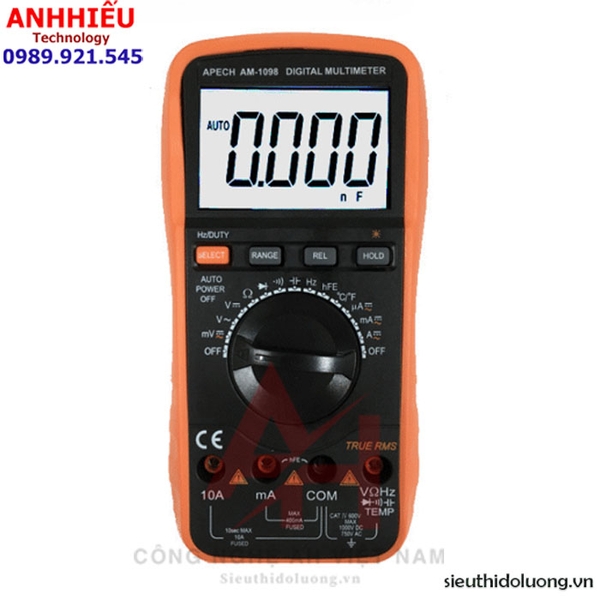 Đồng hồ vạn năng APECH AM-1098