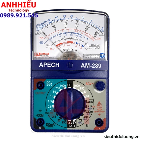 Đồng hồ vạn năng kim APECH AM-289