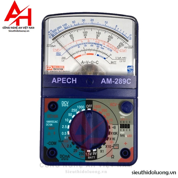 Đồng hồ vạn năng kim APECH AM-289C