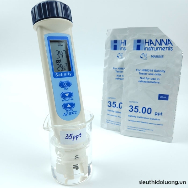 Bút đo độ mặn AZ 8372 (0~9999 ppm/ 1.0~100.0 ppt)