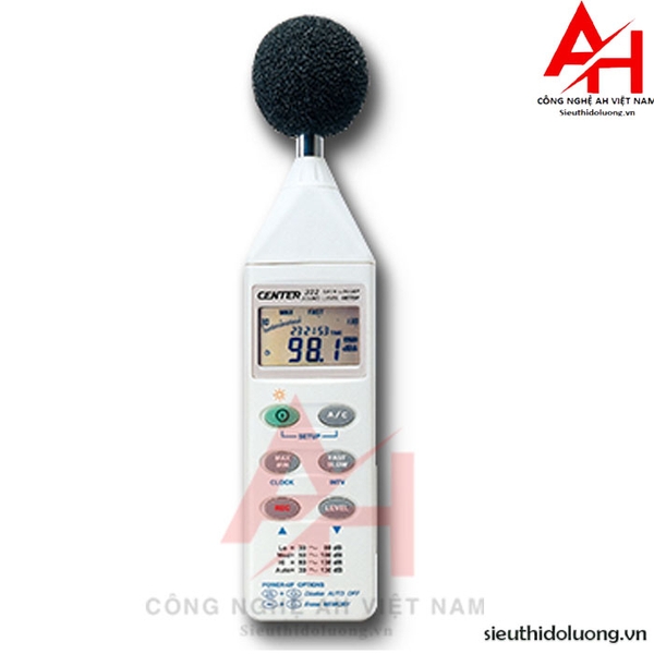 Máy đo độ ồn CENTER 322 (Datalogger)
