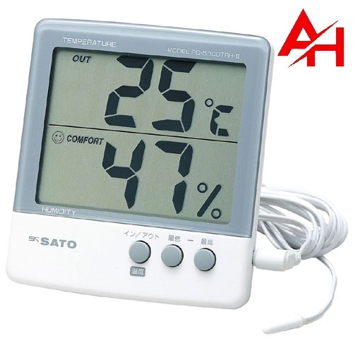 Đồng hồ đo nhiệt độ, độ ẩm SATO PC-5000TRH II (PC-5000TRH-2)