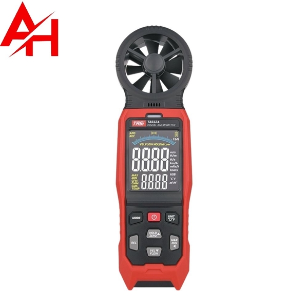 Máy đo tốc độ gió, lưu lượng gió, nhiệt độ TASI TA642A