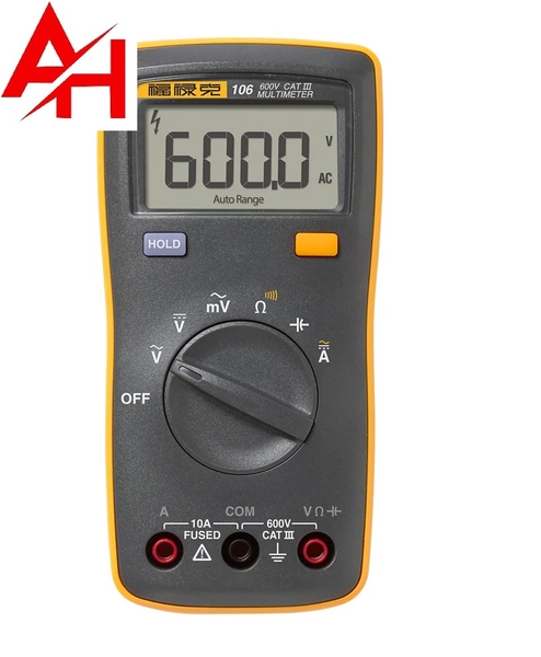 Đồng hồ vạn năng kỹ thuật số cỡ lòng bàn tay Fluke 106