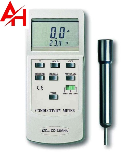Máy đo độ dẫn Lutron CD-4303HA (200 uS/2 mS/20 mS)