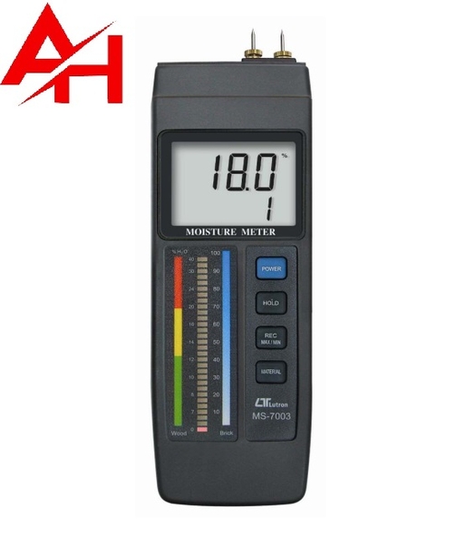 Máy đo độ ẩm gỗ, bê tông, giấy LUTRON MS-7003 (0-100%)