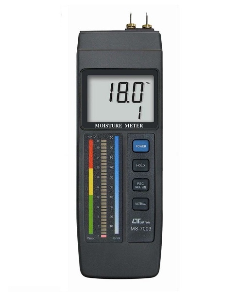 Máy đo độ ẩm gỗ, bê tông, giấy LUTRON MS-7003 (0-100%)