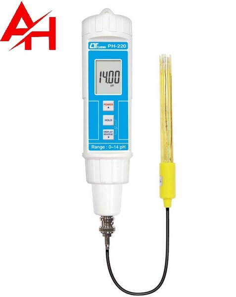 Bút đo pH Lutron PH-220 Điện cực pH đất riêng biệt, Tự động hiệu chuẩn