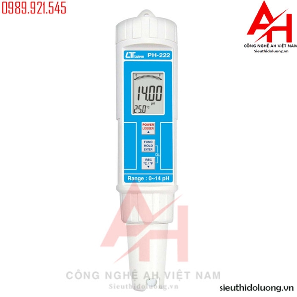 Máy đo pH nước LUTRON PH-222