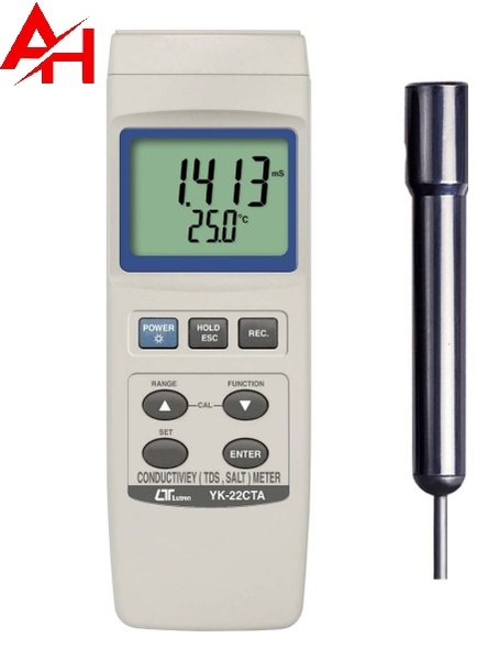 Máy đo độ dẫn/TDS/Muối Lutron YK-22CTA