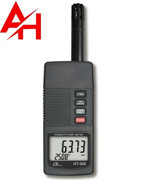 Máy đo nhiệt độ độ ẩm Lutron HT-306 (chính xác 0,01%RH, 0,01 độ C)