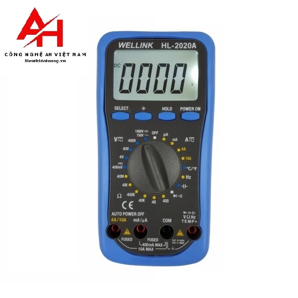 Đồng hồ vạn năng điện tử WELLINK HL-2020A
