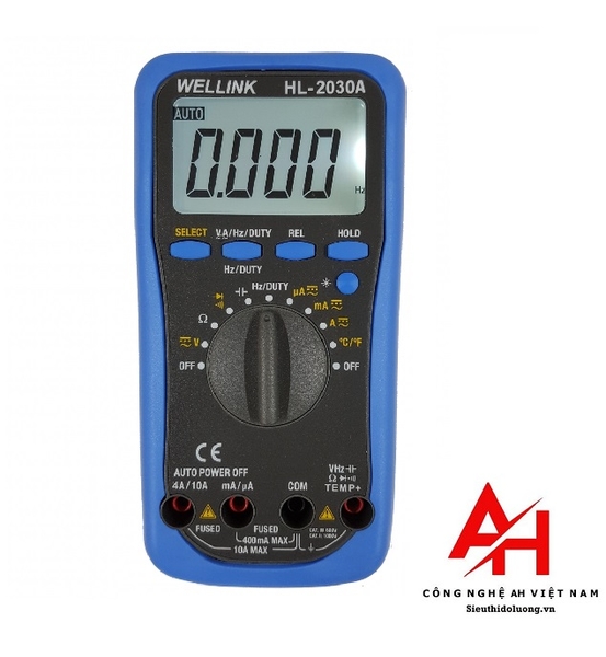 Đồng hồ vạn năng điện tử WELLINK HL-2030A
