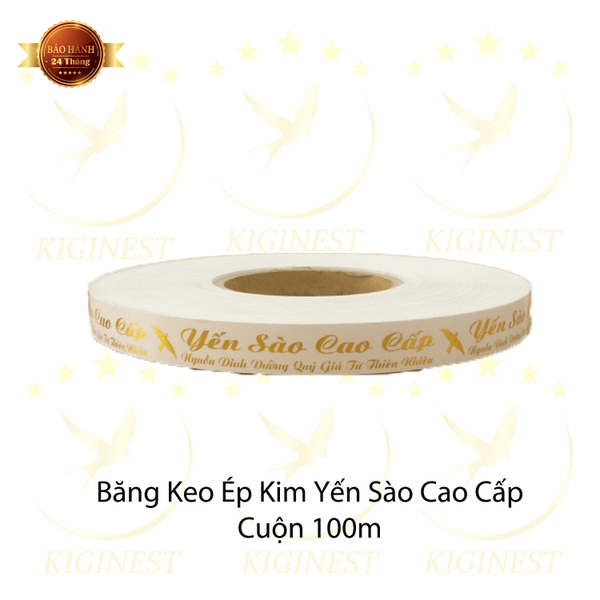 Băng Keo Ép Kim Yến Sào Cao Cấp - Vàng