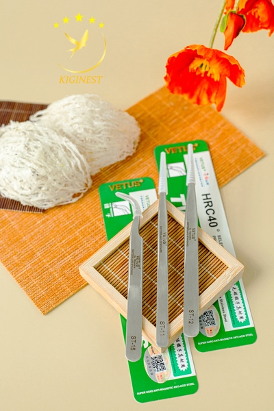 Nhíp Chữ Nổi Vetus ST-15 - Chân cong