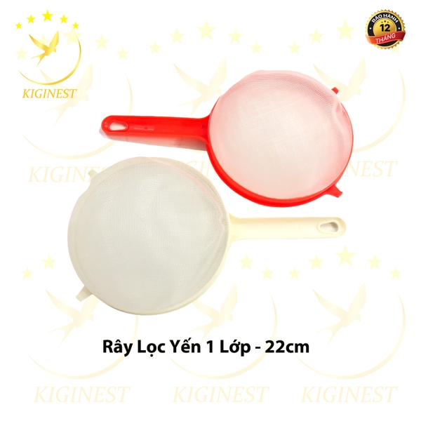 Rây Nhựa Lọc Yến 1 Lớp 22cm