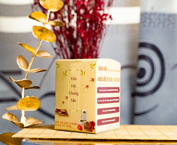 Hộp Giấy Đựng 1 Hũ Yến Chưng