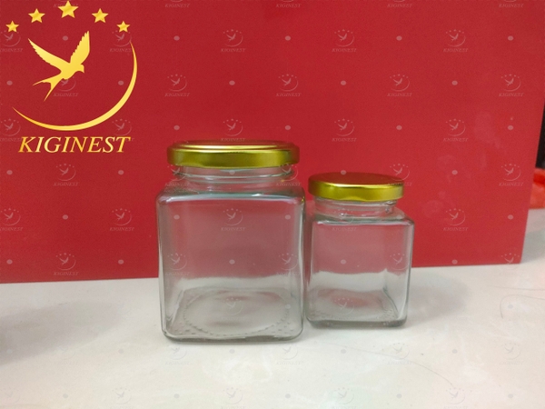 Hũ Thủy Tinh Vuông 100ml