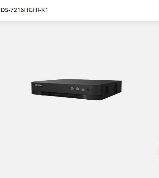 Đầu ghi hình Analog 16 kênh 2MP giá tốt Hikvision DS-7216HGHI-M1