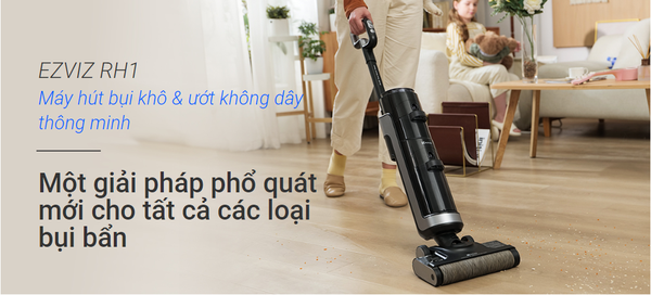 Máy hút bụi khô và ướt không dây thông minh EZVIZ RH1