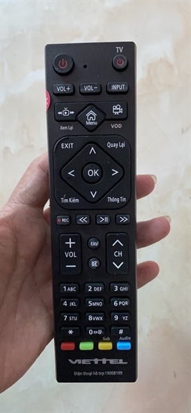 Remote Điều Khiển Đầu Thu VIETTEL internet