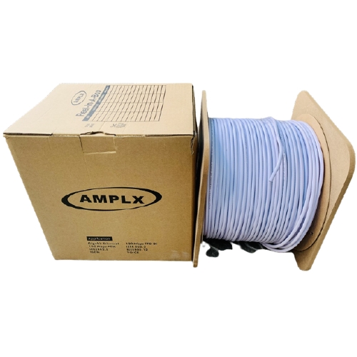 Dây cáp mạng AMPLX CAT5 0704 – B2 dài 305M (màu trắng)