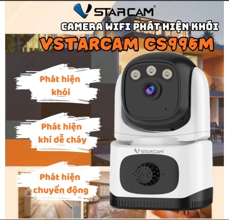 Camera Wifi Vstarcam CS995DR ( 2.0mp ) 2 Khung Hình