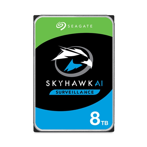 Ổ cứng HDD Seagate Skyhawk 8TB AI - Hàng chính hãng