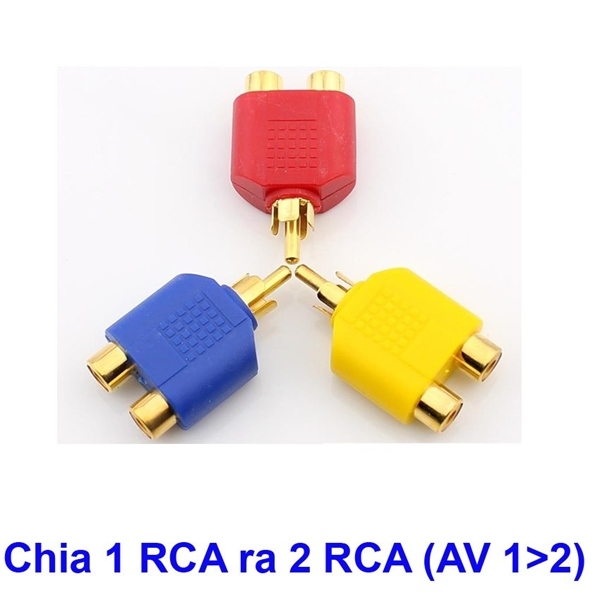 Jack chia AV 1BS - 2BS Tốt (Cái)