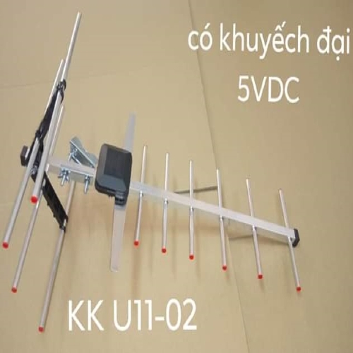 Anten ngoài trời KK U11-02, có khuếch đại 5VDC