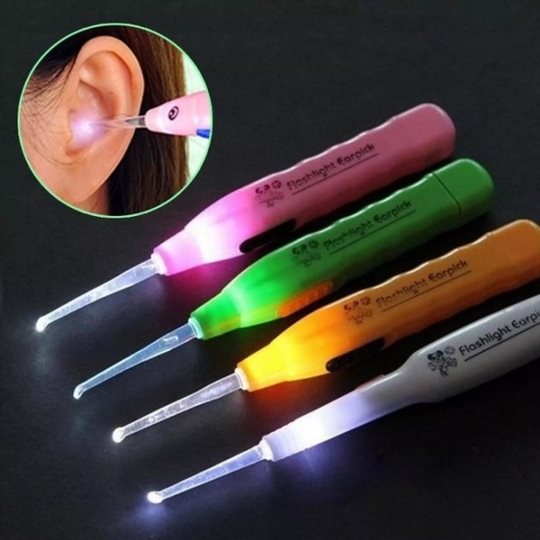 Dụng cụ lấy ráy tai có đèn pin