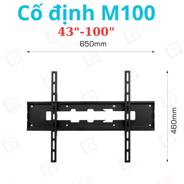 Khung treo tivi CỐ ĐỊNH Cảnh Phong M100 (43
