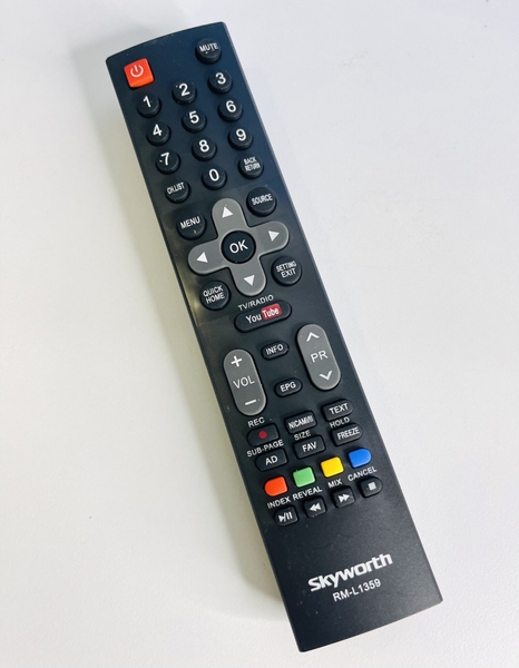 Remote tivi SKYWORTH TV169 | RM-L1359 TỐT