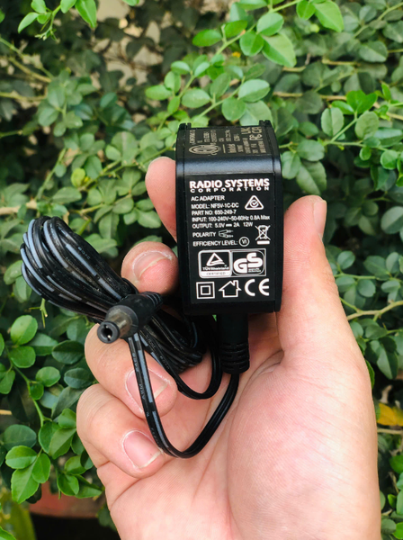 Bộ Nguồn 5V-2A chui tròn, logo Intertek
