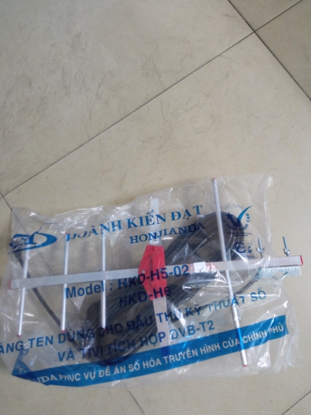 Anten Nhôm HKD H5.02 Kèm Dây 15 Mét