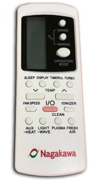 Remote máy lạnh NAGAKAWA ML165
