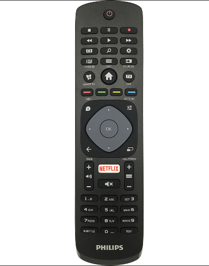 Remote tivi PHILIP TV118 - Netflix