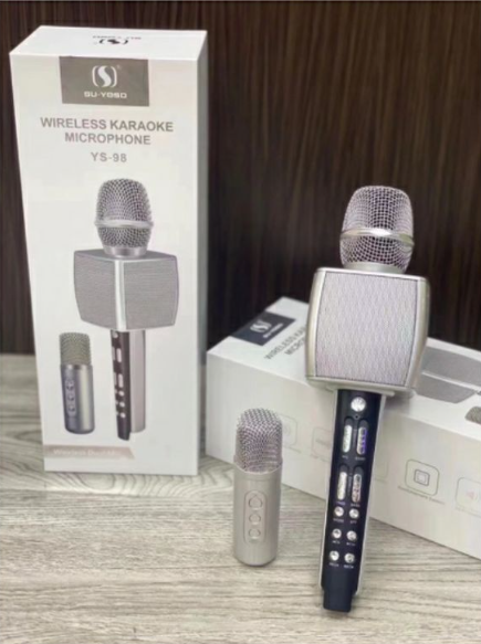 Micro karaoke YS98 - Kèm mic phụ